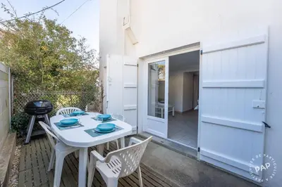 Balcon ou terrasse dans l'établissement Entre plages et port