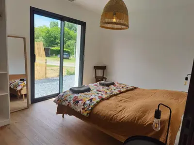 Un ou plusieurs lits dans un hébergement de l'établissement Villa Landéra