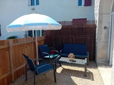 Terrasse ou espace extérieur de l'établissement Gite tafan