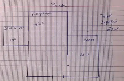 Plan de l'établissement Gite tafan