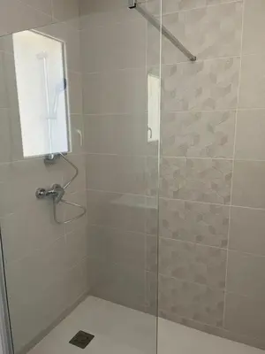 Salle de bains dans l'établissement Gite du Lac T2