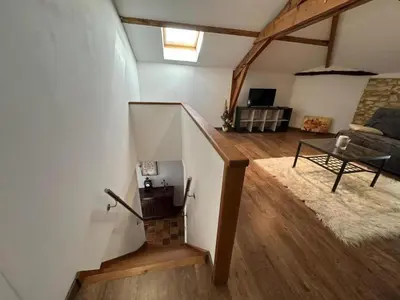 Coin salon dans l'établissement Maison jeanborde