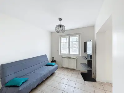 Coin salon dans l'établissement Cozy Alclau