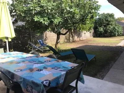 Jardin de l'établissement Maison Arcachon avec jardin