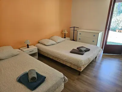 Plan de l'établissement Agréable maison familiale la Fleur des pins Soorts hossegor