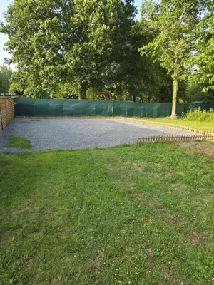 Jardin de l'établissement Gîte Horizons Landais Séjour professionnel et vacances dans les Landes