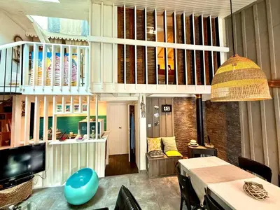 Coin salon dans l'établissement Plaisirs de Mer