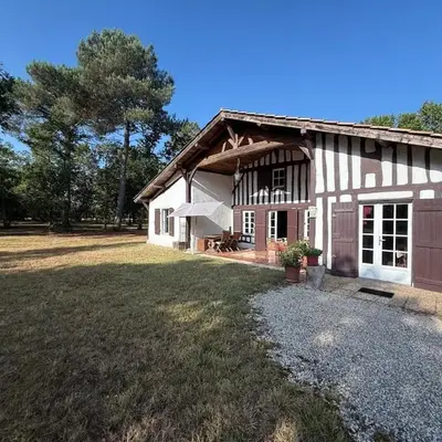 Ferme landaise avec Piscine