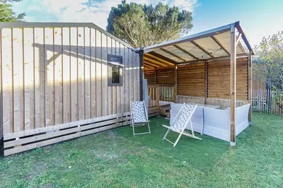 Plan de l'établissement Mobil home 408 tout confort