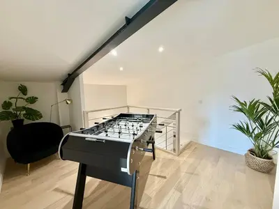 Plan de l'établissement Charmant duplex parking proche Arcachon