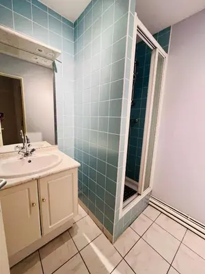 Salle de bains dans l'établissement Le petit Joffre
