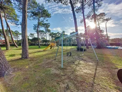 Jardin de l'établissement T2 Soustons Plage 4 pers avec Loggia - FR-1-857-38