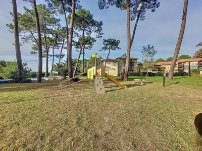 Jardin de l'établissement T2 Soustons Plage 4 pers avec Loggia - FR-1-857-38