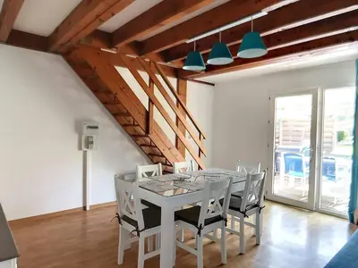 Plan de l'établissement Soustons Plage - Villa Duplex 6 pers avec terrasse - FR-1-857-32