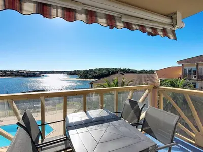 Balcon ou terrasse dans l'établissement T2 4 pers - Terrasse et animaux admis - FR-1-857-43