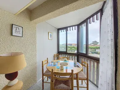 Plan de l'établissement Appartement T2 à Vieux-Boucau avec piscine et parking - FR-1-857-30