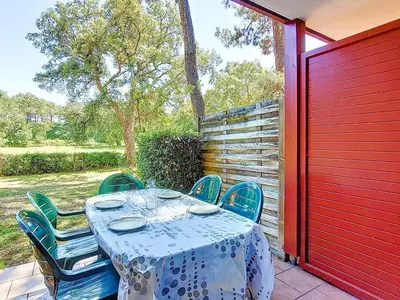 Jardin de l'établissement Maison 6 pers, terrasse, animaux admis, Moliets-et-Maa - FR-1-857-46