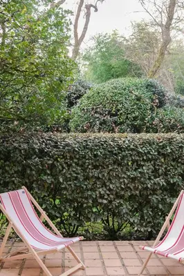 Jardin de l'établissement Appartement HARAS - ARCHIK Coeur du Pyla