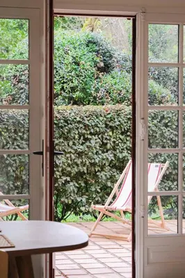 Jardin de l'établissement Appartement HARAS - ARCHIK Coeur du Pyla