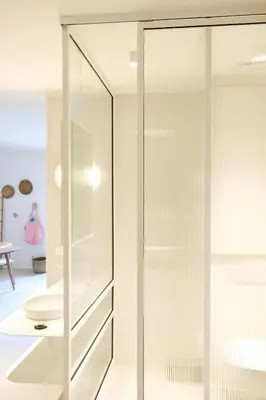 Salle de bains dans l'établissement Appartement HARAS - ARCHIK Coeur du Pyla