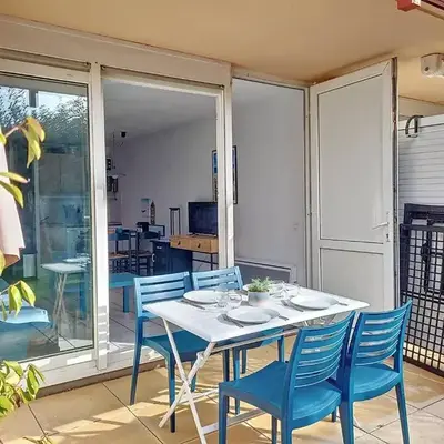 Studio cabine 4 pers avec terrasse à Vieux Boucau - FR-1-857-53