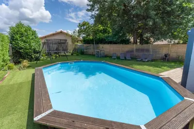 Piscine de l'établissement Villa aux portes de l'Océan ou située à proximité