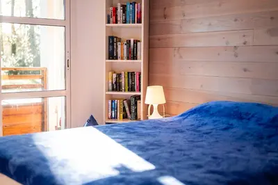 Un ou plusieurs lits dans un hébergement de l'établissement BiscaEscape