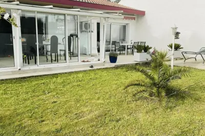 Jardin de l'établissement Spacious house in Tarnos near the beach
