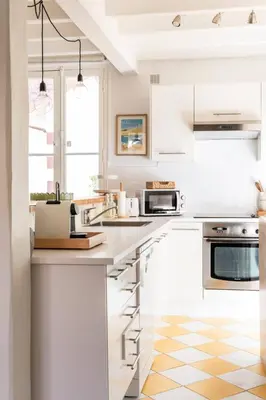 Cuisine ou kitchenette dans l'établissement Le Refuge du Moulleau