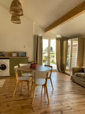 Cuisine ou kitchenette dans l'établissement Studio Pouchuc