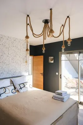 Un ou plusieurs lits dans un hébergement de l'établissement Villa Anatole - ARCHIK Vue Bassin Arcachon