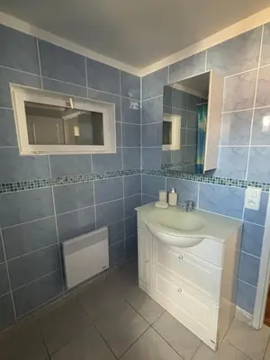 Salle de bains dans l'établissement Maison Éléphantaisie