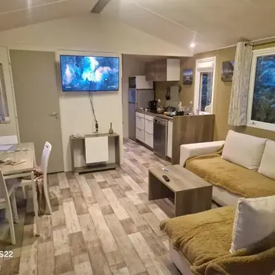 230 mobil-home 2 chambres 1 salle de douche