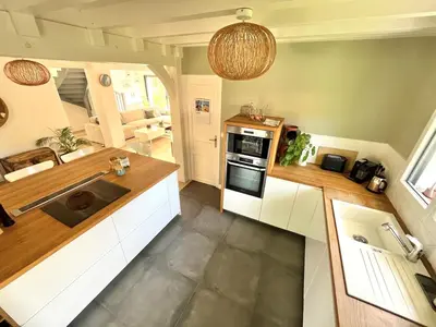 Cuisine ou kitchenette dans l'établissement Villa Debussy
