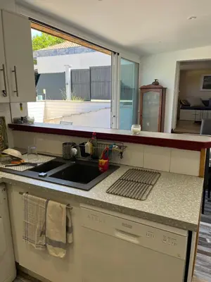 Cuisine ou kitchenette dans l'établissement Villa Josèphe