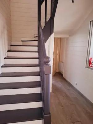 Plan de l'établissement Maison et appartement en rez de chaussée 7 chambres