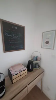 Plateau bouilloire dans l'établissement Ateka Maison et 2 appartements 9 chambres piscine