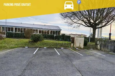 Plan de l'établissement Ô Pti' Dax proche centre, gare et thermes, parking