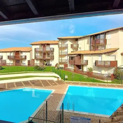 Appartement 5 pers avec piscine et parking à Vieux-Boucau - FR-1-857-61