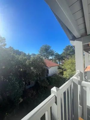 Balcon ou terrasse dans l'établissement Appartement - Hossegor Lac