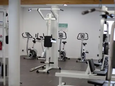 Salle ou équipements de sports de l'établissement Mobil home avec Terrasse - 3 Chambres à Messanges - API-1-52-1411
