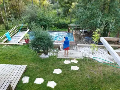 Jardin de l'établissement villa del pierro