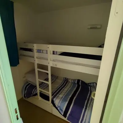 Un ou plusieurs lits dans un hébergement de l'établissement Superbe appartement résidence Pierre et Vacances