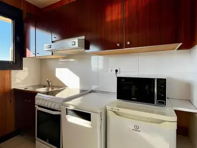 Cuisine ou kitchenette dans l'établissement L'écume de Mer - T1 BIS Vue océan