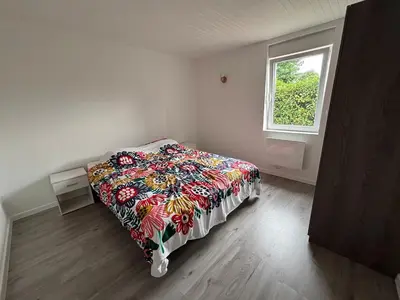 Un ou plusieurs lits dans un hébergement de l'établissement MAISON 4 couchages