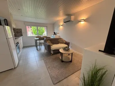 Coin salon dans l'établissement MAISON 4 couchages