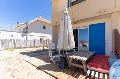 Balcon ou terrasse dans l'établissement En première ligne, face à l'océan sur la dune
