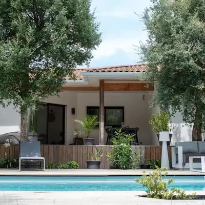 Villa piscine labenne océan