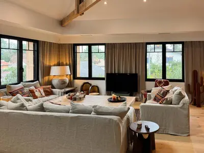 Télévision ou salle de divertissement dans l'établissement Villa Otiosa - Archik - Le Moulleau