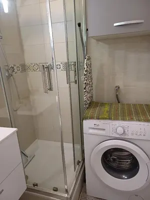 Salle de bains dans l'établissement Charmant studio avec balcon à Saint-Paul-lès-Dax 25 m²